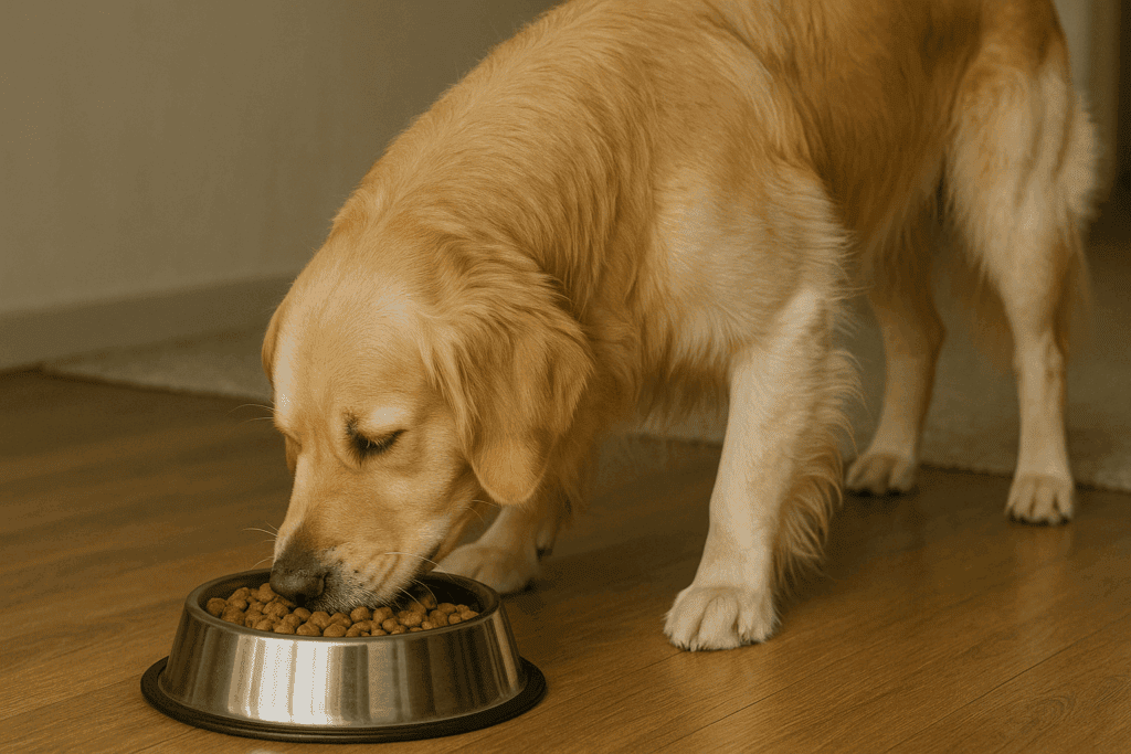 從飼料、原型食物補充營養，可以幫助狗狗換毛更順利
