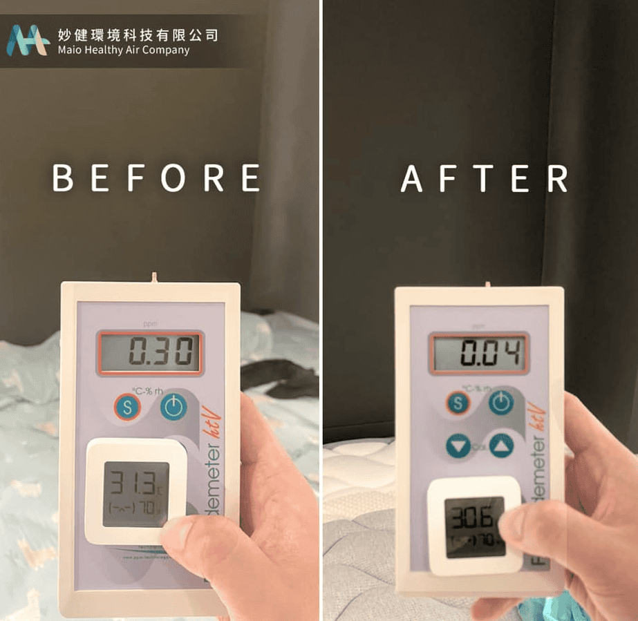 除甲醛公司不只能做甲醛檢測，還能根除甲醛汙染 / 圖取自妙健